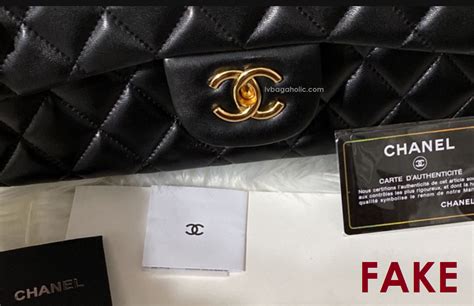 can fake chanel bags look real|Chanel authenticity card check.